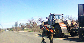 Ремонт Артемовской трассы по технологиям СССР